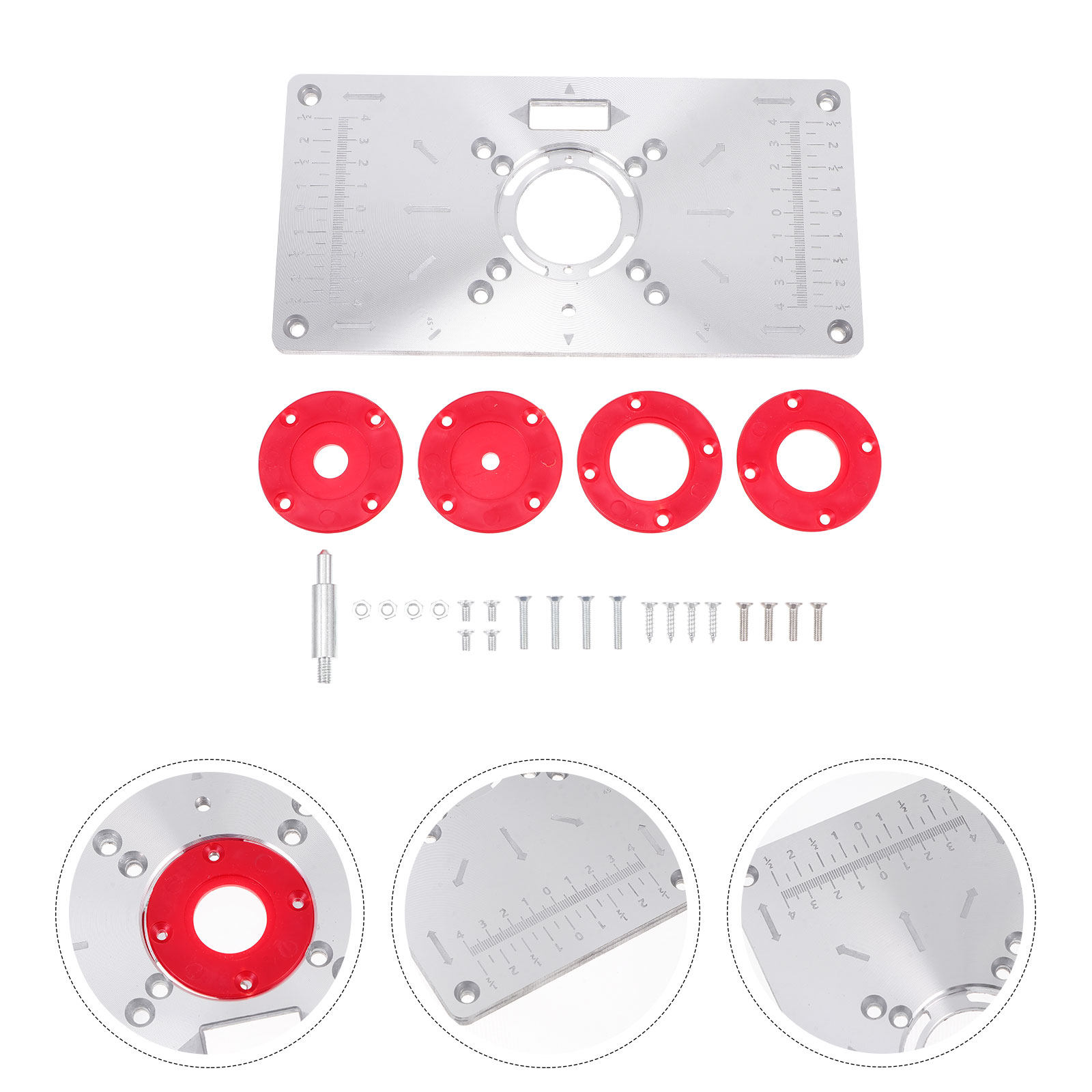 Woodworking Drill - 1 set 1 Set Aluminum Alloy