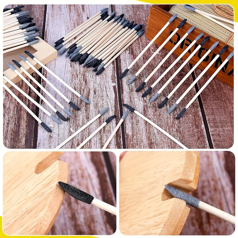 5/10pcs Sanding Sticks,Model S - огляд і ціна Woodworking Projects Art