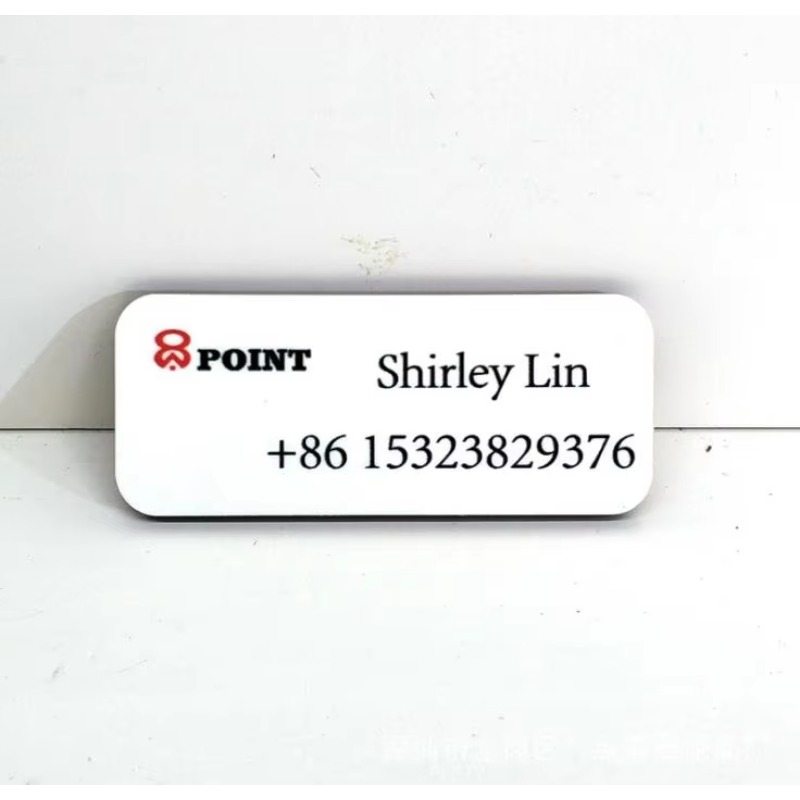 39*76*3mm Rectangle Badge With - огляд і ціна Woodworking Names