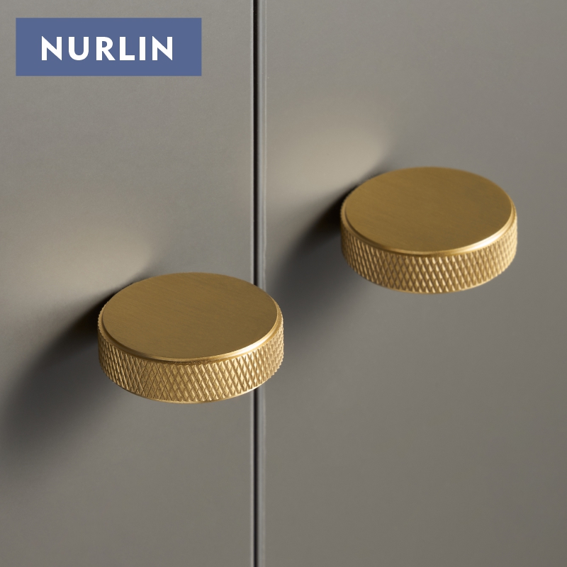 Nurlin New Solid Brass Knurled - огляд і ціна Woodworking Novel