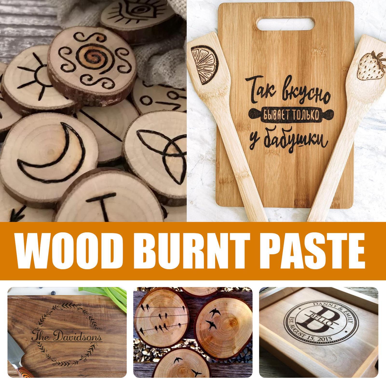 Wood Burning Paste Heat Activa - огляд і ціна Woodworking Projects Art