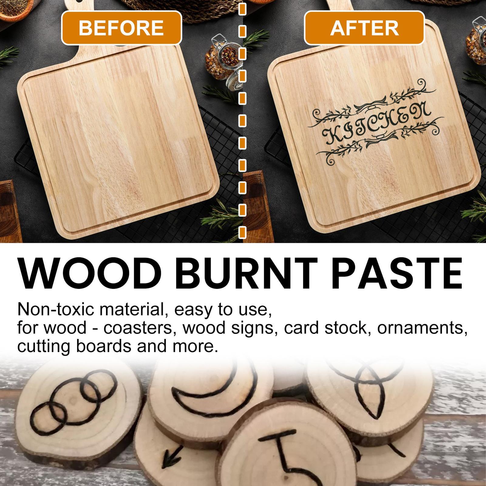 Wood Burning Paste Heat Activa - огляд і ціна Woodworking Projects Art