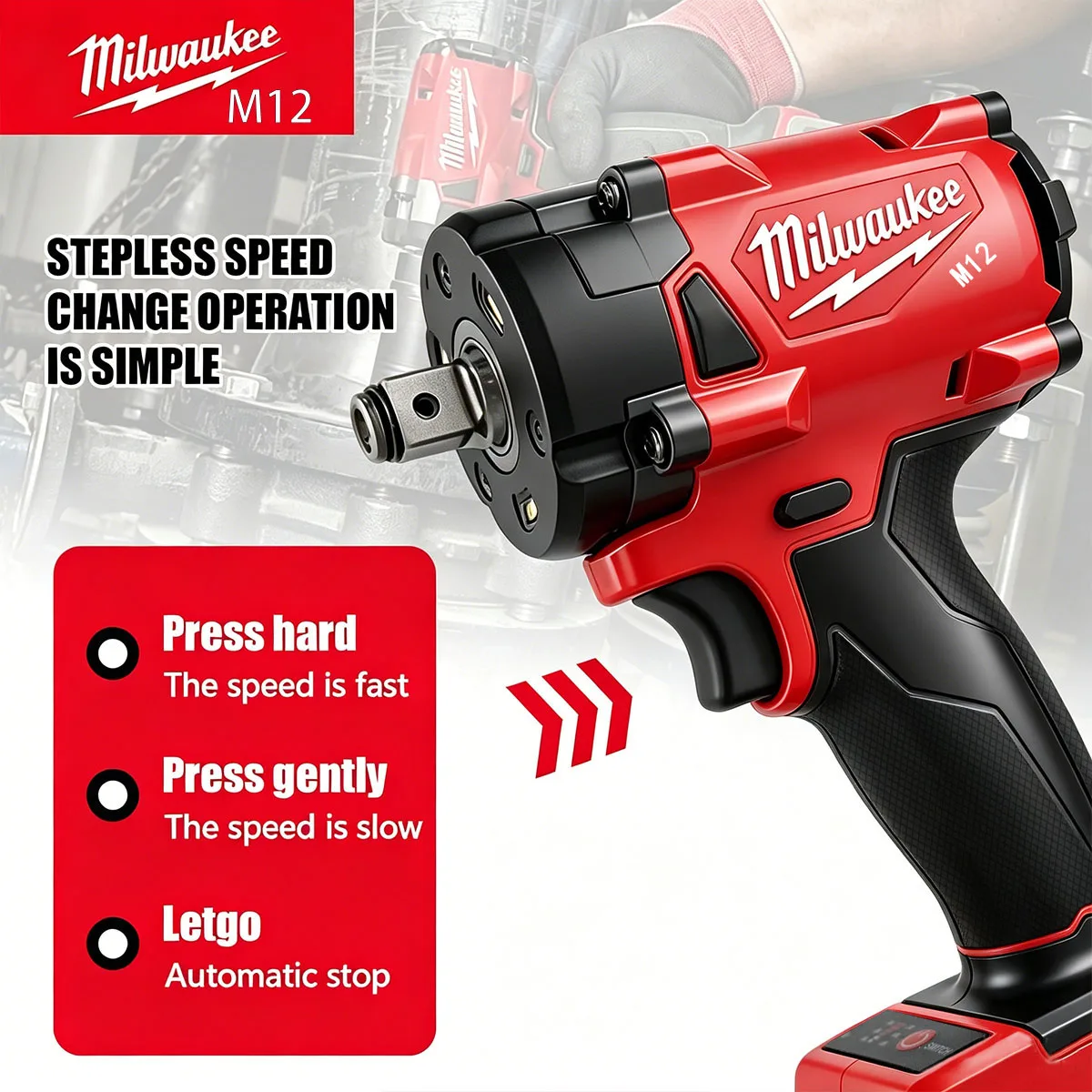 Milwaukee M12 1/2' M18 FUEL Br - огляд і ціна Milwaukee Drill M12 Fuel
