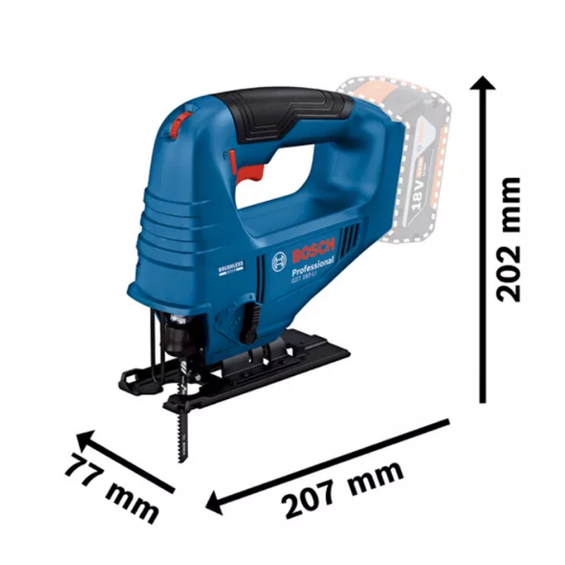 Bosch GST 183-LI Professional  - огляд і ціна Woodworking Jigsaw