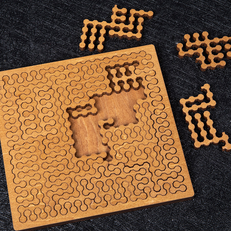 Impossible Wooden Puzzle IQ Pu - огляд і ціна Woodworking Jigsaw