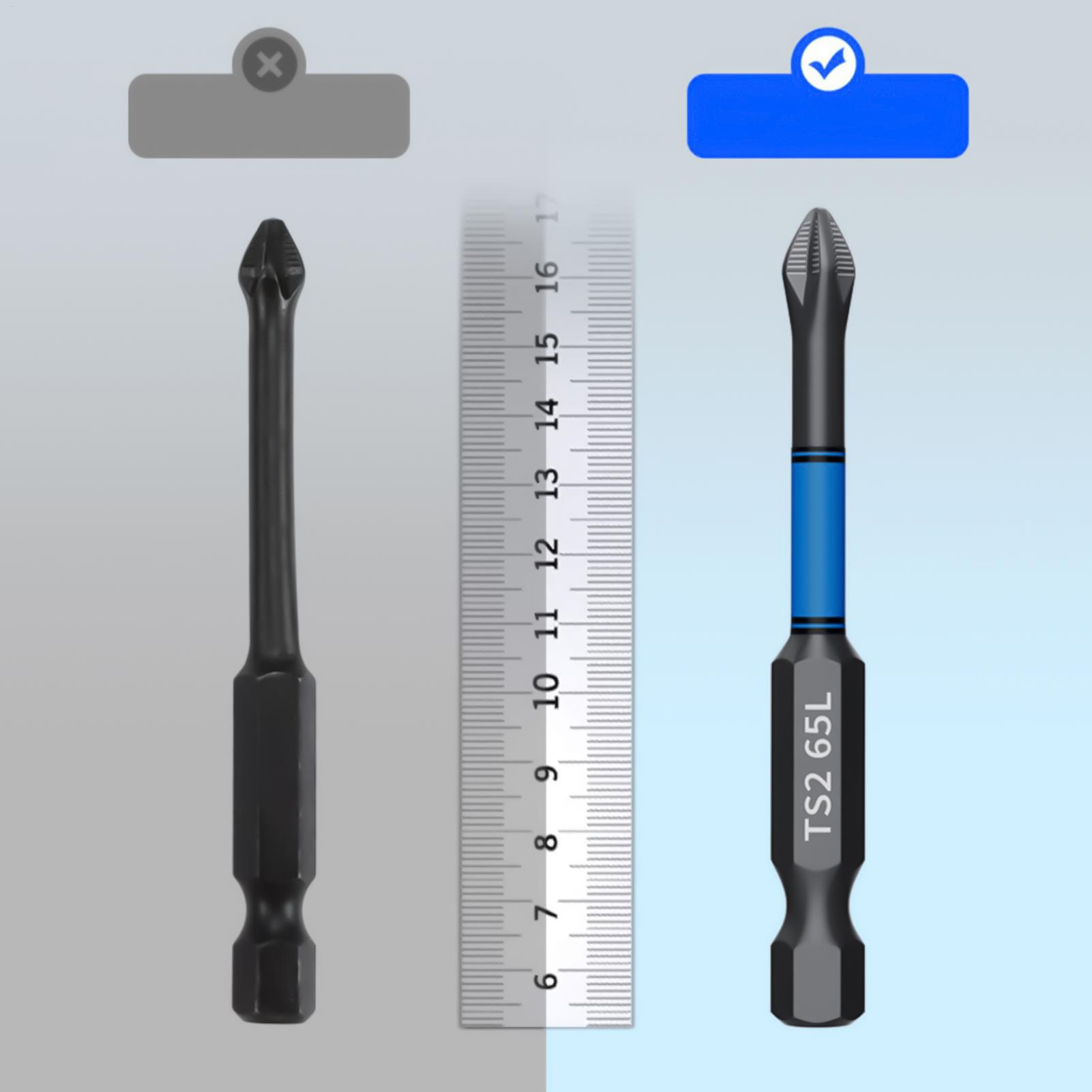 Drill Screwdriver Bit Set 6-Pi - огляд і ціна Woodworking Drill