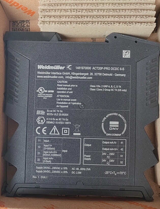 New Original Weidmüller Signal - огляд і ціна Woodworking News