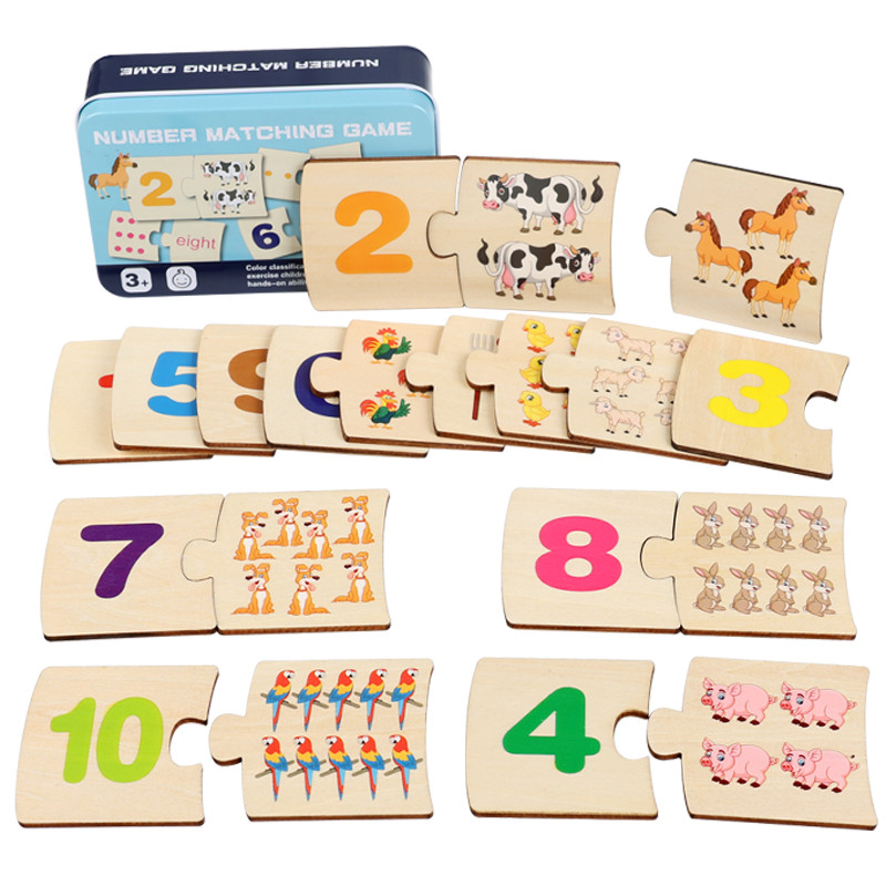 Children Iron Box Number Enlig - огляд і ціна Woodworking Jigsaw