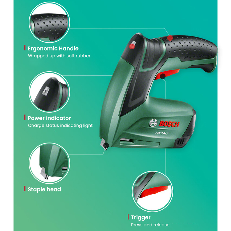 Bosch PTK 3.6 Li Cordless Nail - огляд і ціна Woodworking Nail Gun