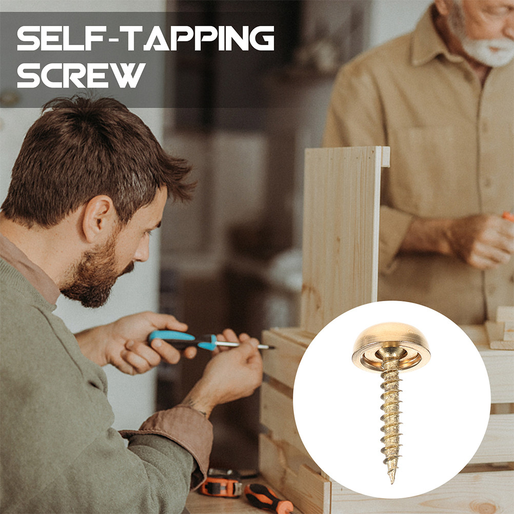 8Pcs Decorative Cap Screws Bra - огляд і ціна Woodworking Projects Art