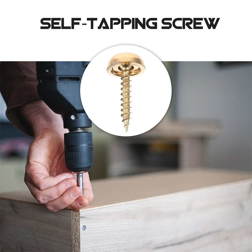 8Pcs Decorative Cap Screws Bra - огляд і ціна Woodworking Projects Art