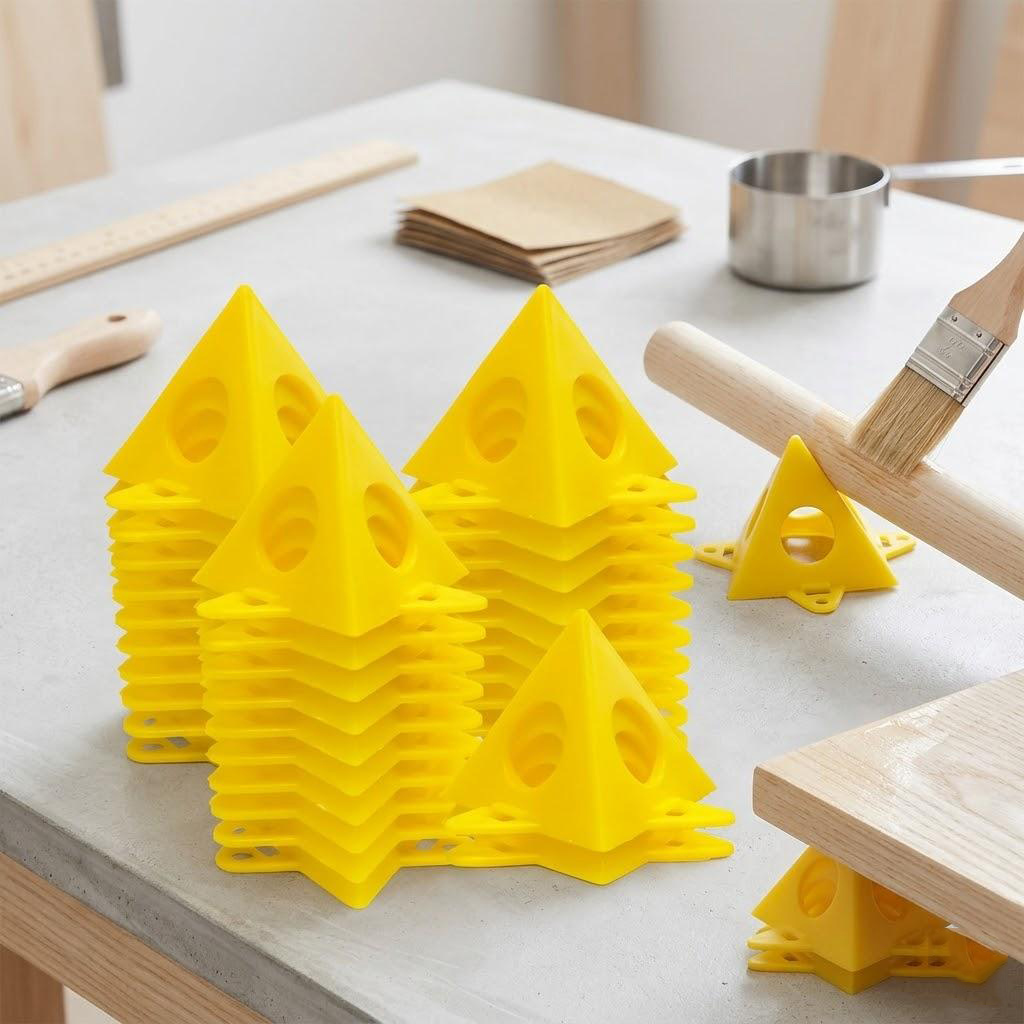 10PCS Triangle Spray Painting  - огляд і ціна Woodworking Projects Art