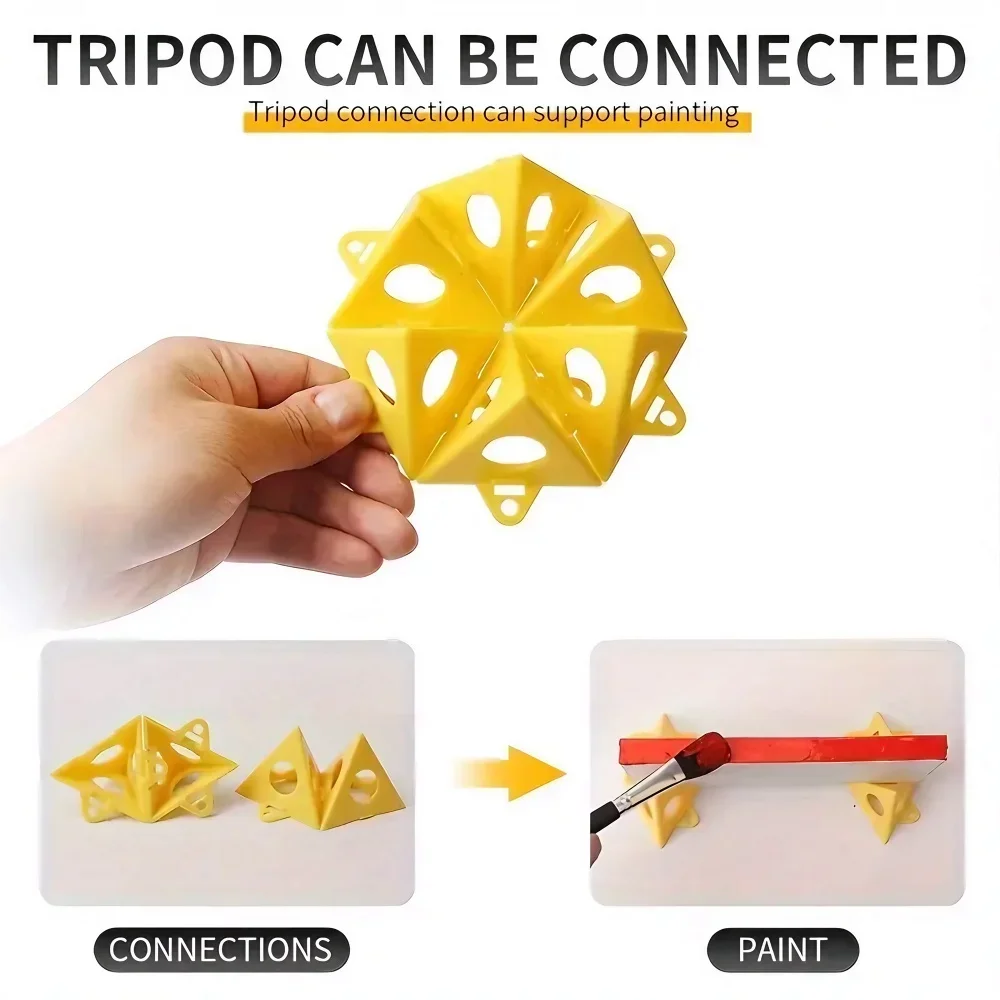 10PCS Triangle Spray Painting  - огляд і ціна Woodworking Projects Art